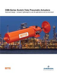 Bettis CBB Series Brochure - Enertech