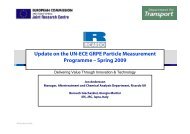 Update on the UN-ECE GRPE Particle Measurement Programme ...