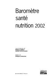 BaromÃ¨tre santÃ© nutrition 2002 - Inpes