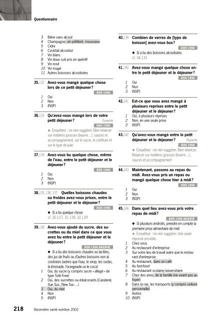 BaromÃ¨tre santÃ© nutrition 2002 - Inpes