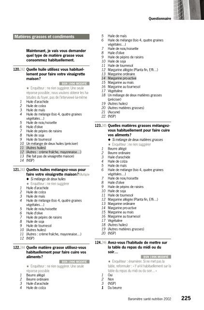 BaromÃ¨tre santÃ© nutrition 2002 - Inpes