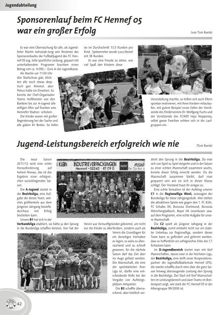 Unicef-Turnier 2011 - beim FC Hennef 05