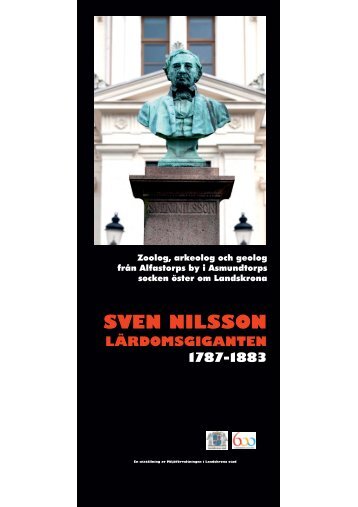 UtstÃ¤llning: Sven Nilsson - lÃ¤rdomsgiganten