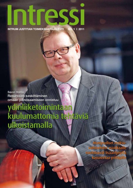 Savon Voima pyrkii toimin - Intrum Justitia