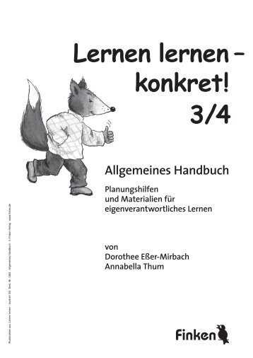 Lernen lernen - konkret! 3/4