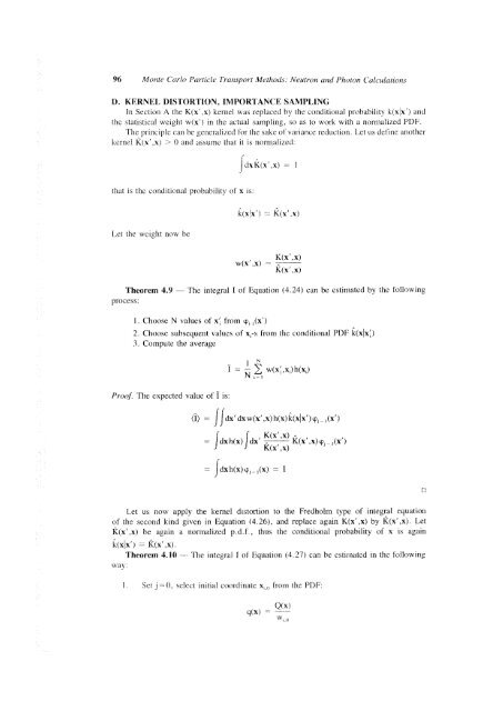 Monte Carlo Particle Transport Methods: Neutron and Photon - gnssn