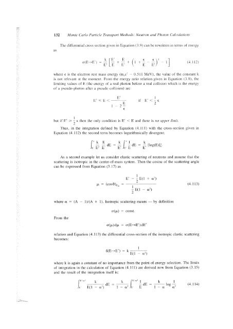 Monte Carlo Particle Transport Methods: Neutron and Photon - gnssn