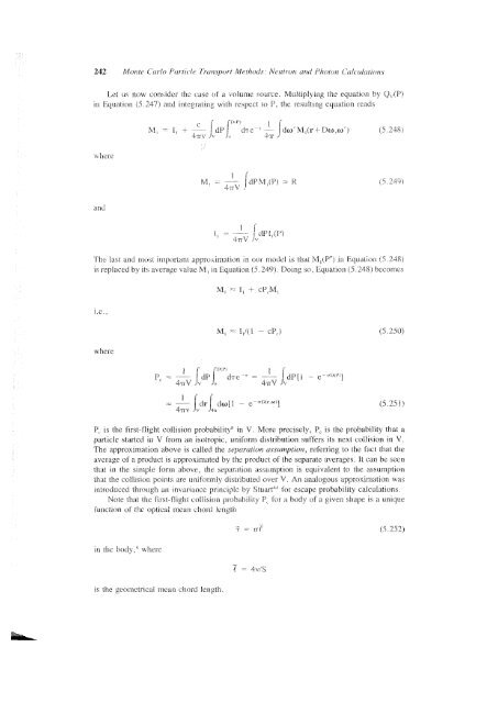 Monte Carlo Particle Transport Methods: Neutron and Photon - gnssn