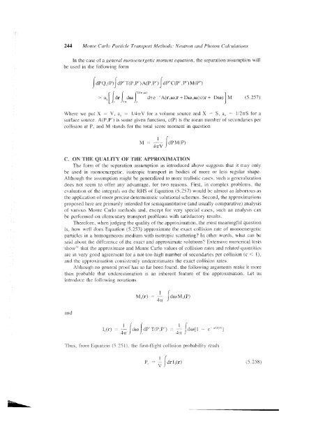 Monte Carlo Particle Transport Methods: Neutron and Photon - gnssn