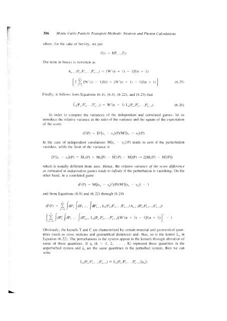 Monte Carlo Particle Transport Methods: Neutron and Photon - gnssn