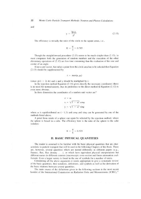 Monte Carlo Particle Transport Methods: Neutron and Photon - gnssn