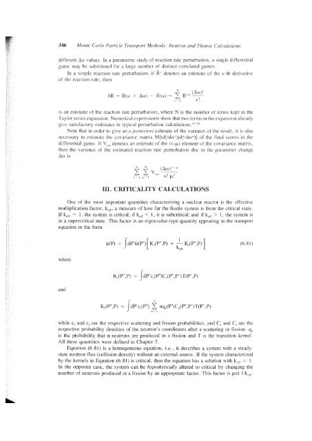 Monte Carlo Particle Transport Methods: Neutron and Photon - gnssn