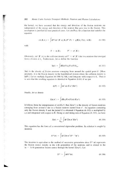 Monte Carlo Particle Transport Methods: Neutron and Photon - gnssn