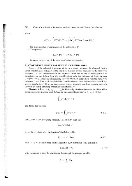 Monte Carlo Particle Transport Methods: Neutron and Photon - gnssn