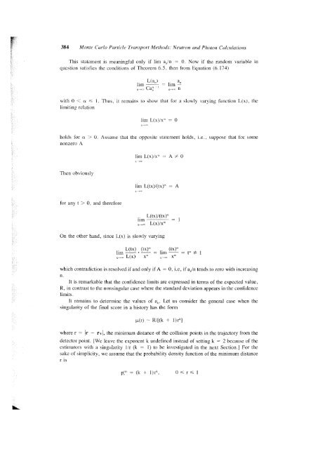 Monte Carlo Particle Transport Methods: Neutron and Photon - gnssn