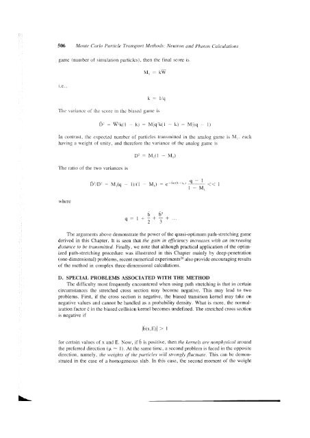 Monte Carlo Particle Transport Methods: Neutron and Photon - gnssn