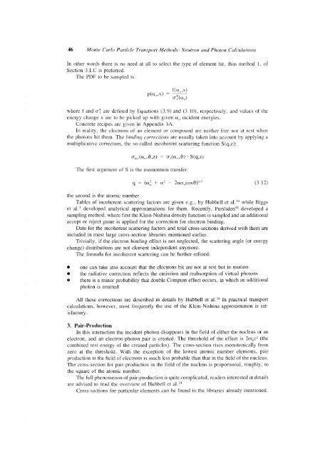 Monte Carlo Particle Transport Methods: Neutron and Photon - gnssn