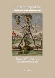 Nummer 1 /2011 - IPR.be