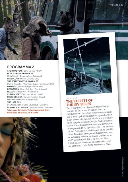 Download de folder - Internationaal Kortfilmfestival Leuven