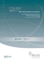 ECOS - Extended COmmunication System