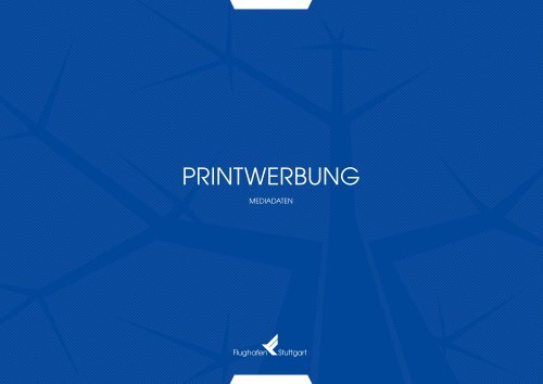 PRINTWERBUNG - Flughafen Stuttgart