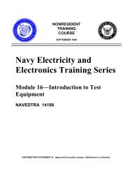 Navy Electricity and Electronics Training Series - Historic Naval ...