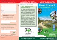 Manhood Peninsula Cycle Route Leaflet - Chichester Harbour ...