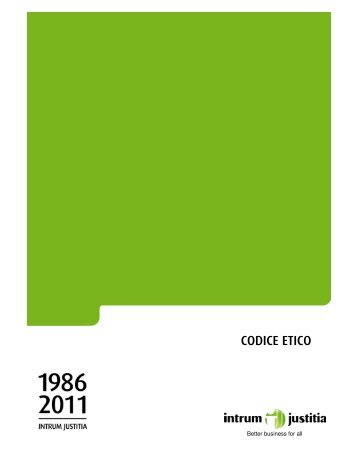 CODICE ETICO - Intrum Justitia
