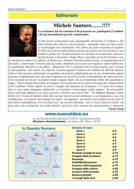 Fax: 02.25.94.05.49 E-mail: avvocato ... - Nuova Idea