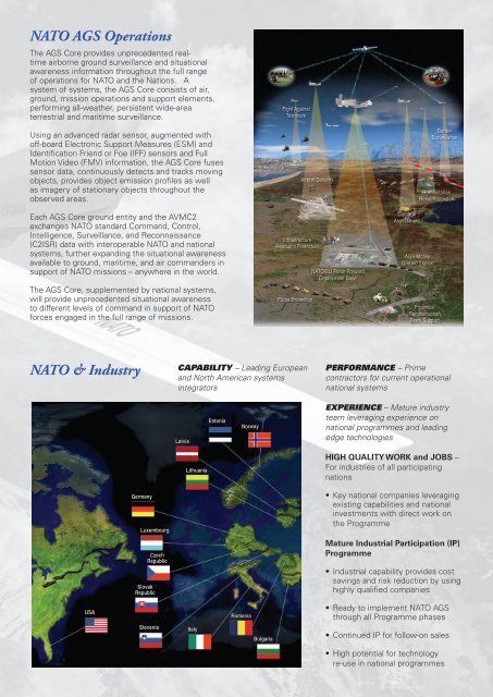 NATO AGS Brochure - Northrop Grumman Corporation