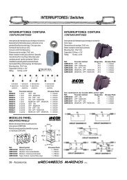 INTERRUPTORES / Switches - SERAPHILUS marine doo