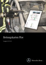 Rettungskarte - Mercedes-Benz Niederlassung Frankfurt/Offenbach