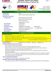 SIFCO Process Solution Cadmium LHE MATERIAL ... - Categories