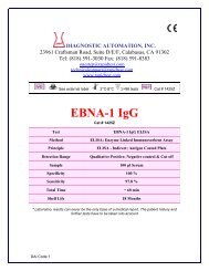 Epstein Barr Virus Nuclear Antigen (EBNA) IgG