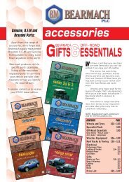 Bearmach Accessories Catalogue ~ 10th Edition - LandRoverwinkel.nl