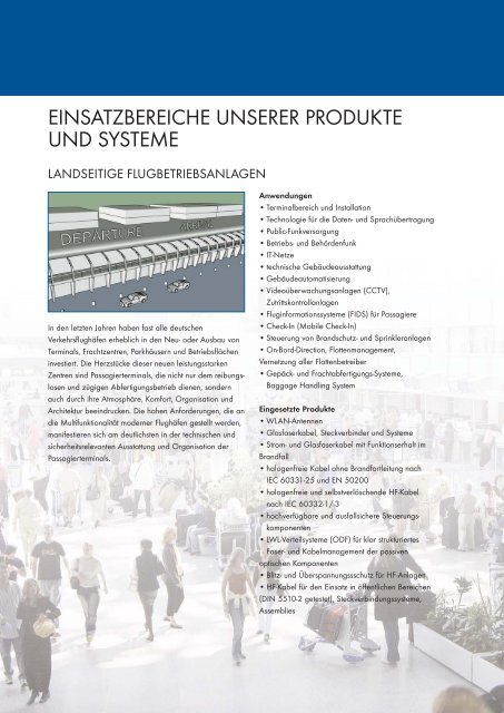 systemlÃƒÂ¶sungen fÃƒÂ¼r die flughafeninfrastruktur - Composites