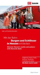 Informationen zu Burgen&Schlössern in Hessen im ... - Bahn.de