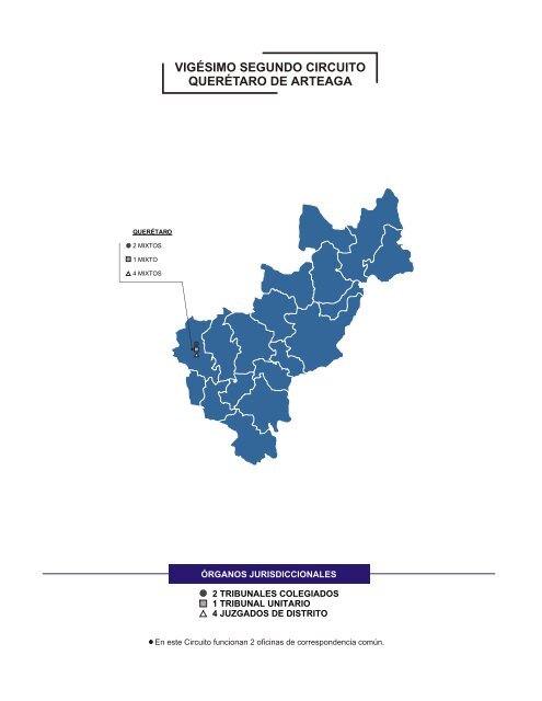 VIGÃSIMO SEGUNDO CIRCUITO QUERÃTARO DE ARTEAGA