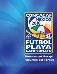 Tournament Recap/ Resumen del Torneo - CONCACAF.com