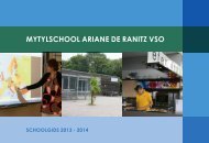 Schoolgids VSO - Mytylschool Ariane de Ranitz