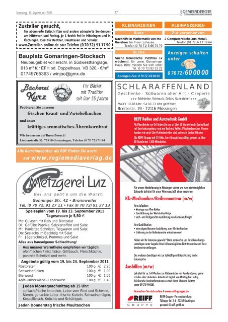 Gomaringen 17.09.11.pdf - Gomaringer Verlag