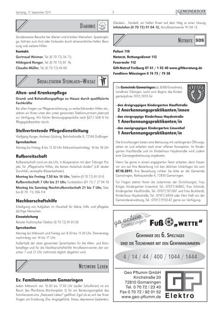 Gomaringen 17.09.11.pdf - Gomaringer Verlag