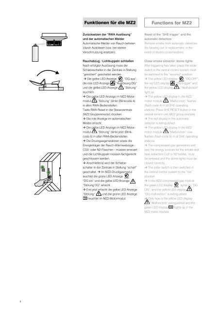 Technical information and operating instruction ... - Essmann