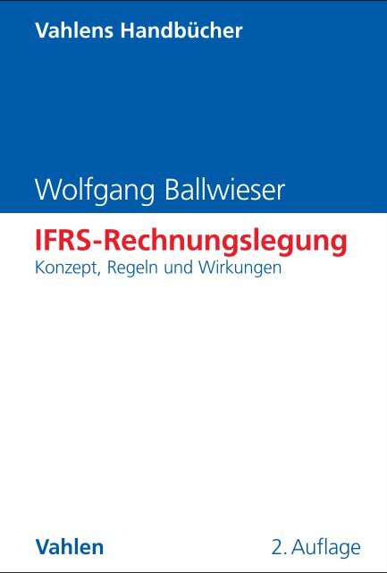 Wolfgang Ballwieser Ifrs-Rechnungslegung