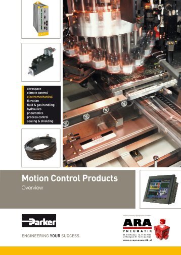 Motion Control Products - ARA Pneumatik