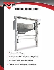 DOUGH TROUGH HOIST - AMF Bakery Systems