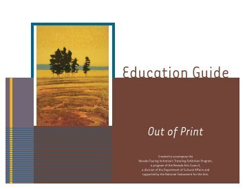 Education Guide - Nevada Arts Council