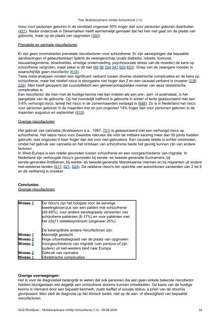 Multidisciplinaire richtlijn Schizofrenie - Nederlandse Vereniging ...