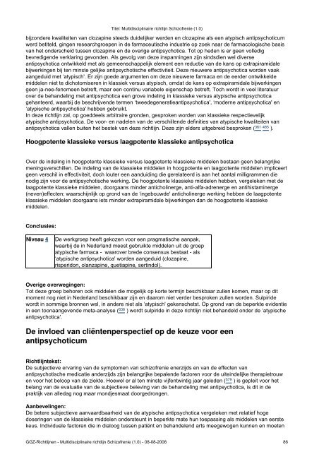 Multidisciplinaire richtlijn Schizofrenie - Nederlandse Vereniging ...