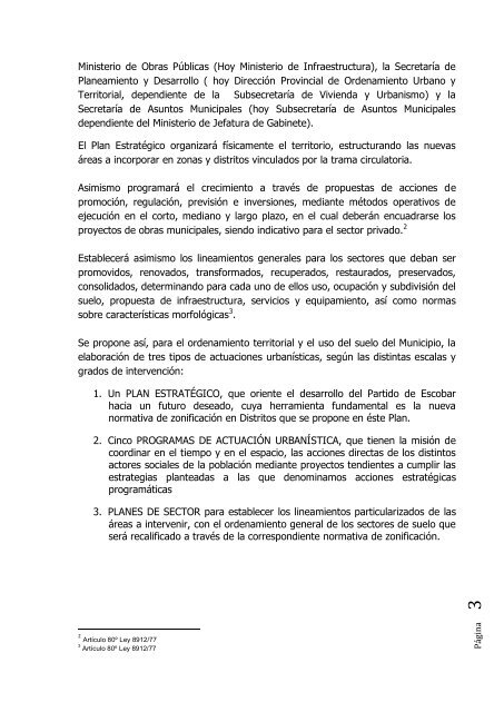 plan estratégico del partido de escobar - Escobar News